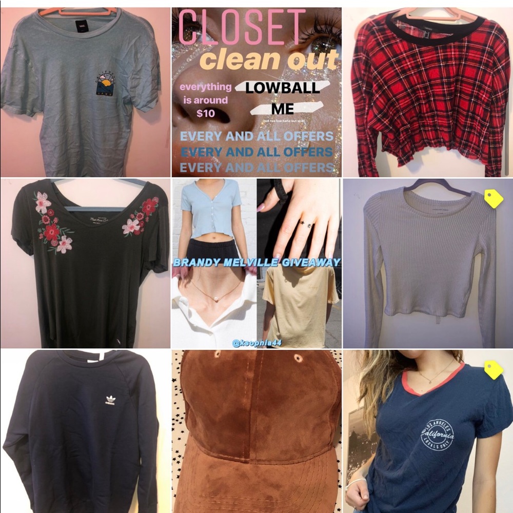 WHAT IM SELLING ALL ON DEPOP